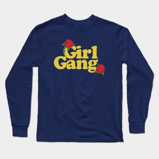 Vintage Girl Gang Long Sleeve T-Shirt